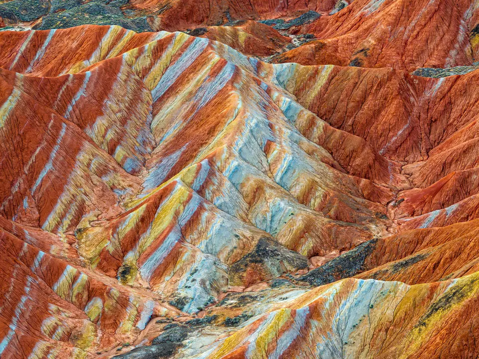 Zhangye Rainbow Mountains