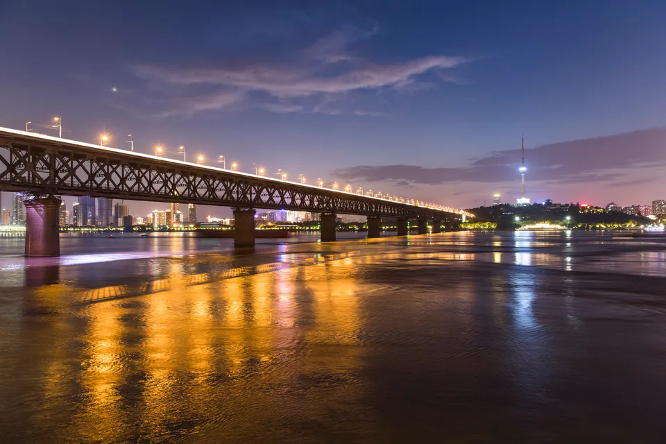 Yangtze River Bridge Wuhan